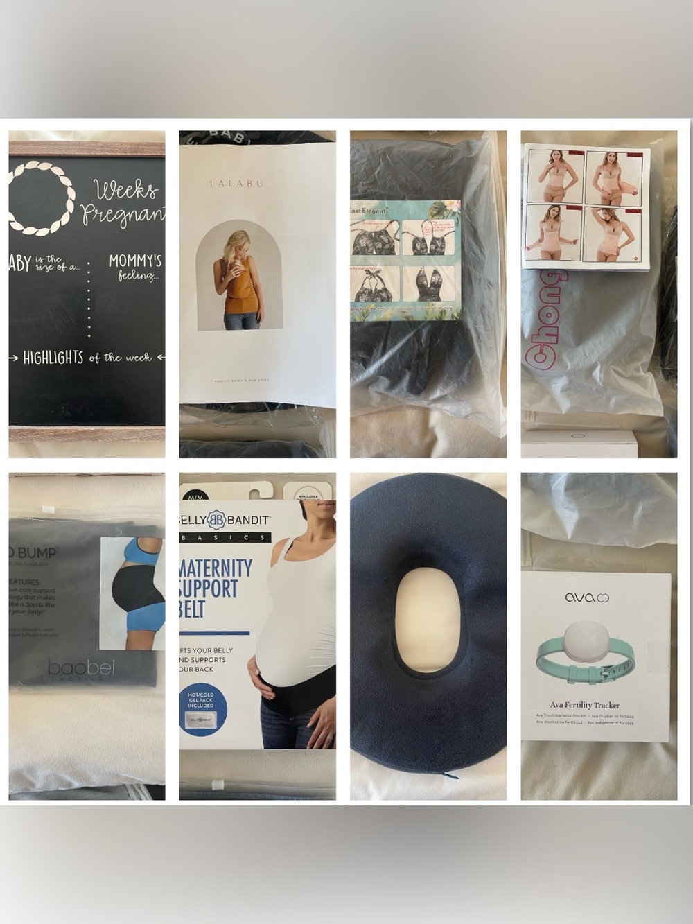 MOMMY TO BE GOODY BAG! Maternity Support & Nursing Essentials Bundle
